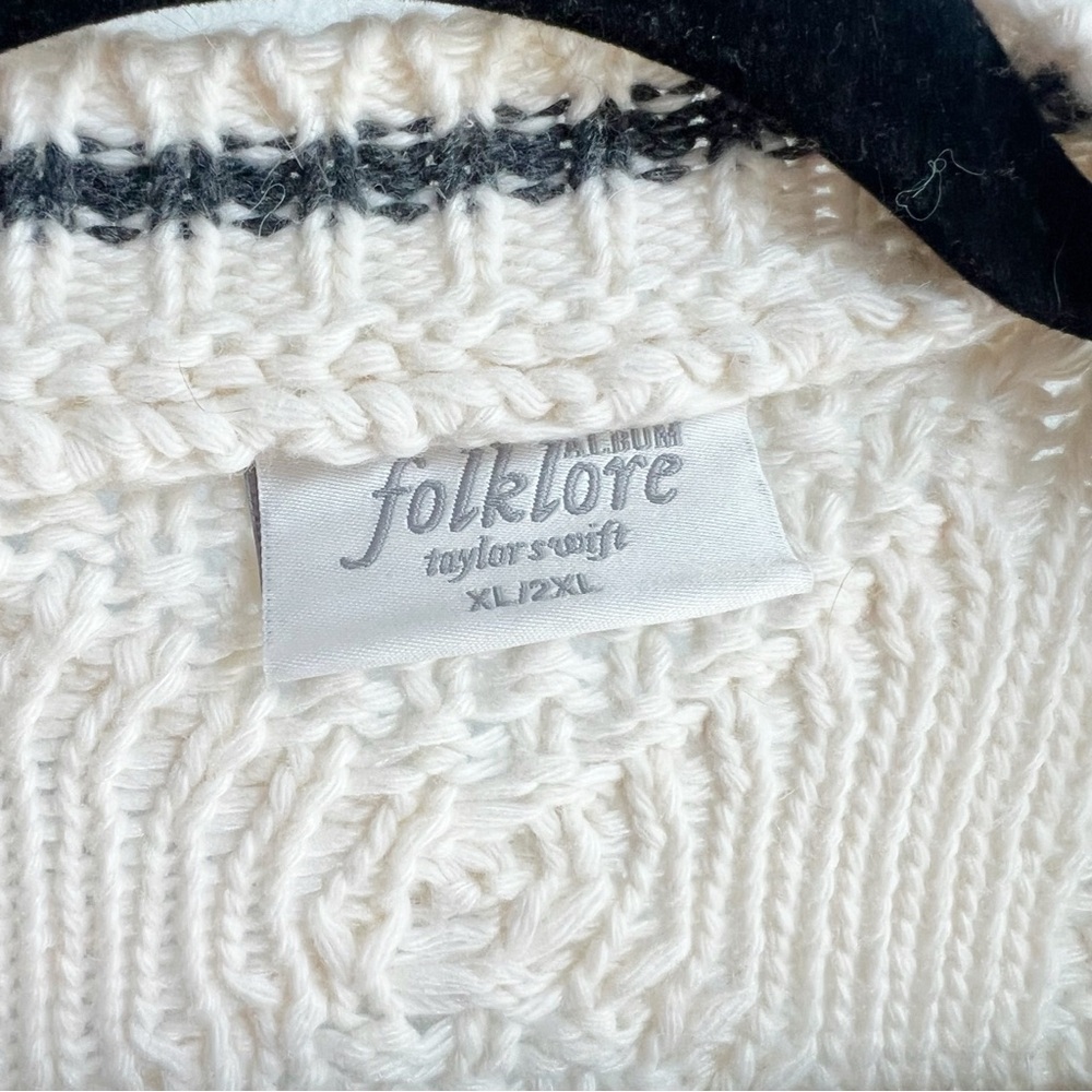 Taylor Swift 2024 Folklore Album Cardigan XL/2XL - Picture 3 of 13